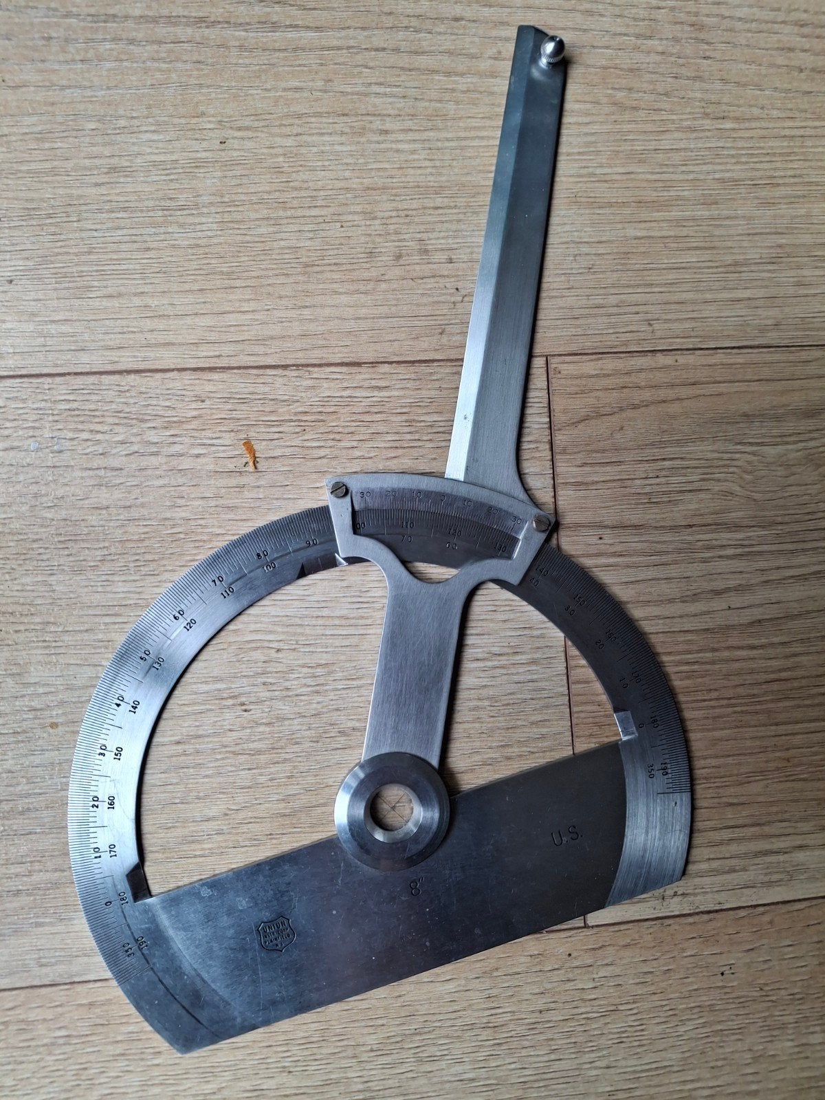 Precisie gradenboog 8", Ophalen
