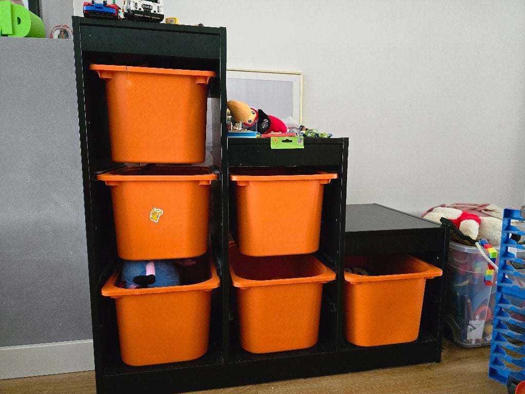 IKEA kids shelves, Ophalen, Gebruikt, Kast, 75 tot 100 cm