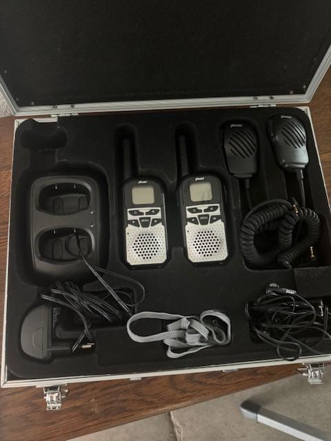 3x Alecto portofoon, Ophalen, Gebruikt, 15 km of meer, Portofoon of Walkie-talkie
