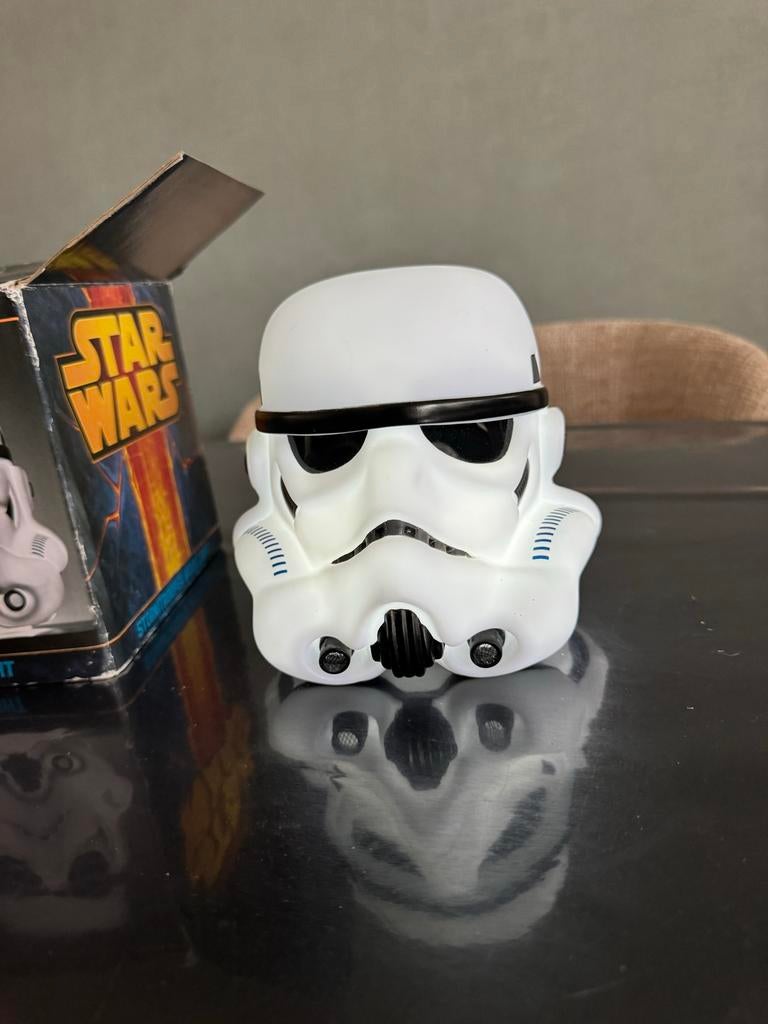 Star Wars Stormtrooper Nachtlamp - Sfeervolle LED Verlichtin, Ophalen of Verzenden, Gebruikt
