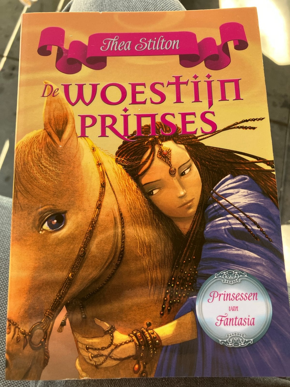 Thea Stilton - De woestijnprinses, Boeken, Ophalen, Zo goed als nieuw, Thea Stilton