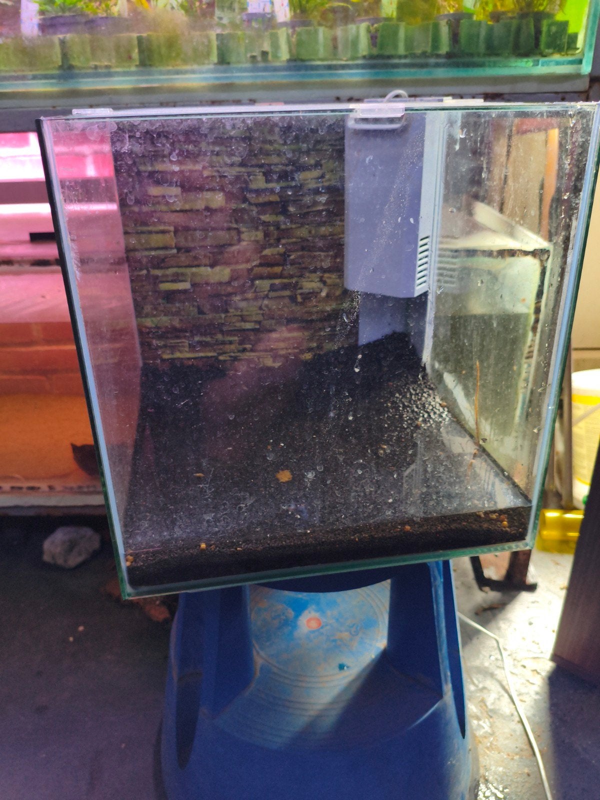 Qubiq 30 aquarium, Dieren en Toebehoren, Ophalen, Gebruikt, Leeg aquarium, Inclusief deksel
