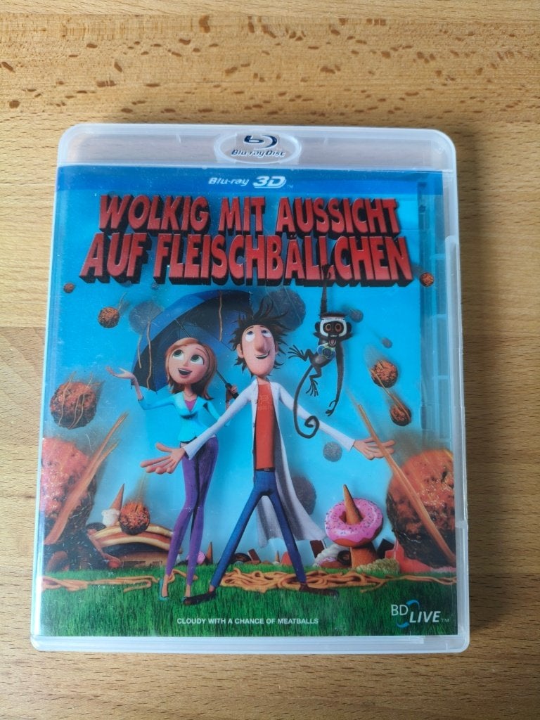 Het Regent Gehaktballen 3D Blu-ray (NL/ENG), Ophalen, Turks, Film, Turks