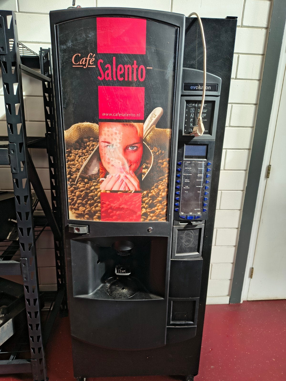 Café Salento Evolution Koffieautomaat - Gebruikt, 10 kopjes of meer, Ophalen, Gebruikt, Koffiemachine