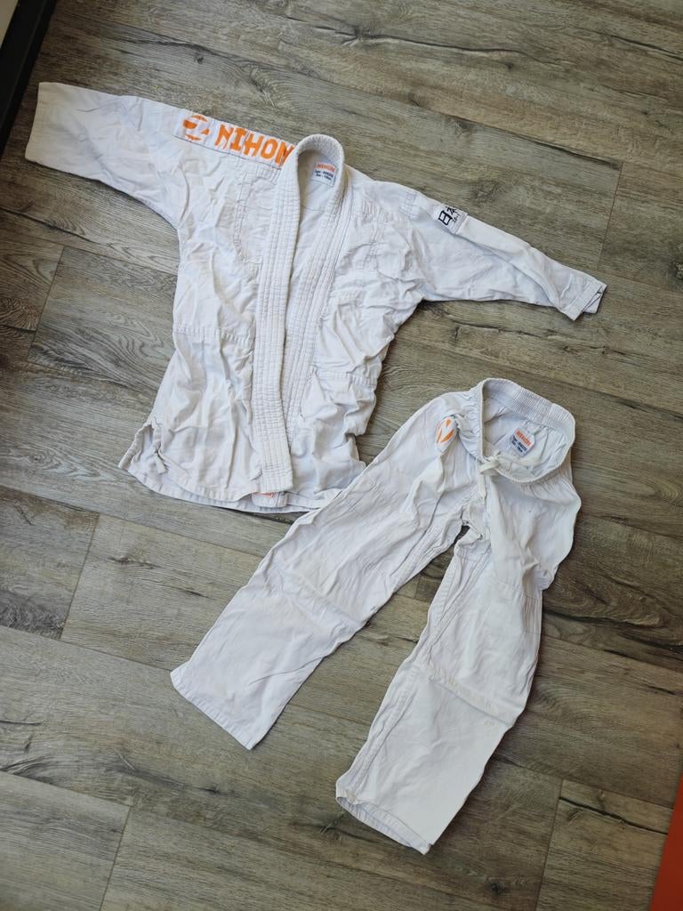 Nihon Makoto Judopak - Maat 120/130 cm, Maat XS of kleiner, Ophalen of Verzenden, Zo goed als nieuw, Vechtsportkleding