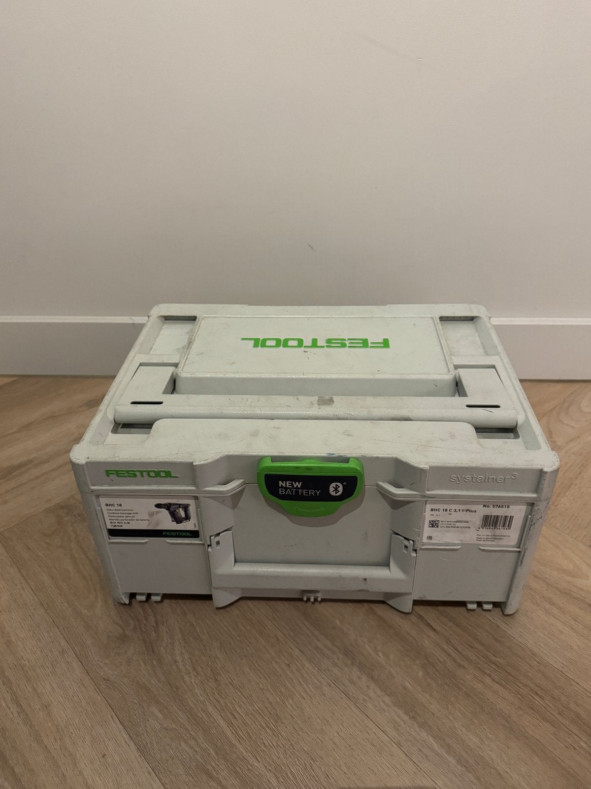 Festool BHC 18 Accu Boorhamer Systainer, Ophalen, Boor- en/of Breekhamer, Klopboormechanisme, Gebruikt
