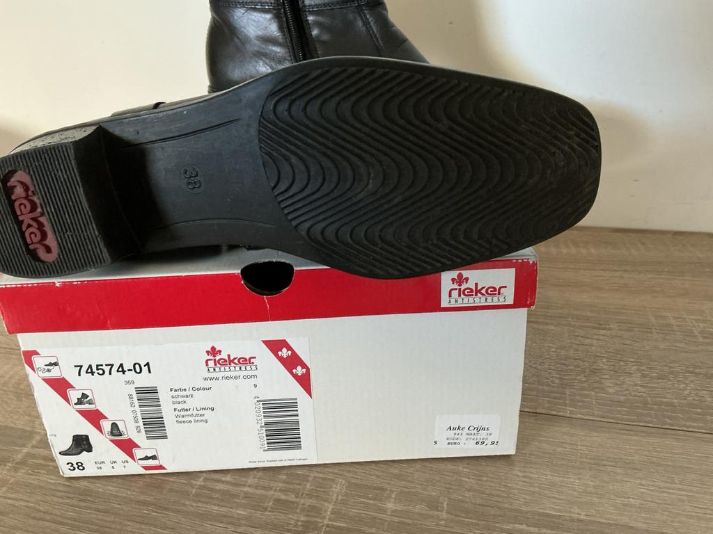 Riekers Enkellaarsjes., Ophalen of Verzenden, Nieuw, Zwart