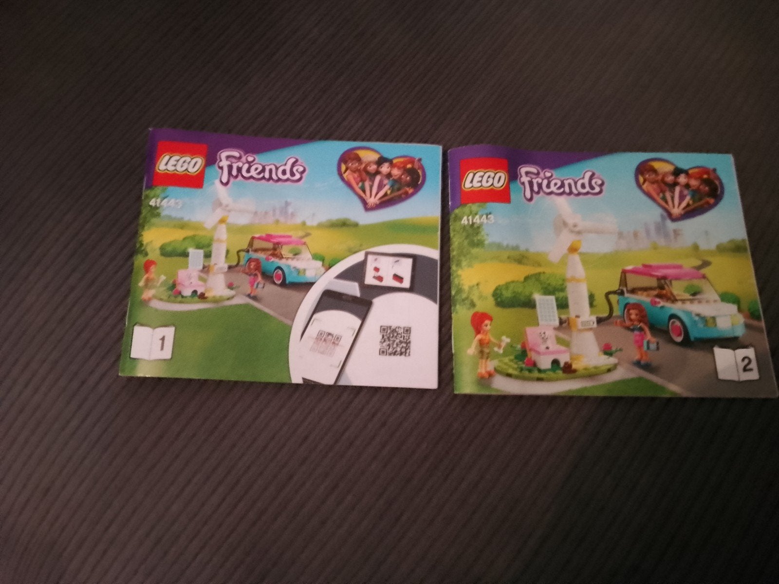 lego friends olivia's elektrische auto, Compleet, Lego, Friends, Ophalen of Verzenden