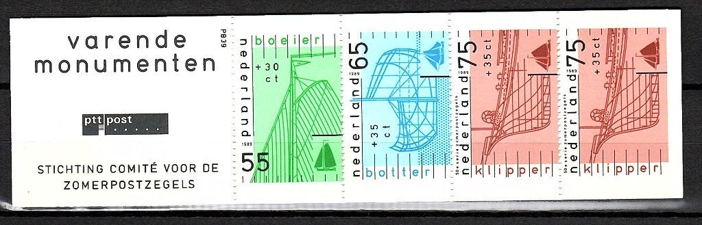 Pb 39 postzegelboekje 1988 postfris scan is voorbeeld 008, Ophalen of Verzenden, Na 1940, Postfris