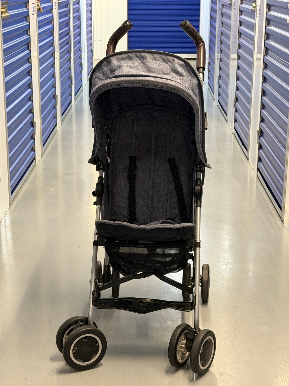 Koelstra Simba T4 buggy – denim kleur, Ophalen, Gebruikt, Koelstra, Verstelbare rugleuning