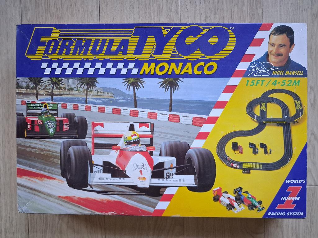 Tyco Monaco racebaan, Ophalen, Zelf te bouwen, Tyco, Elektrisch