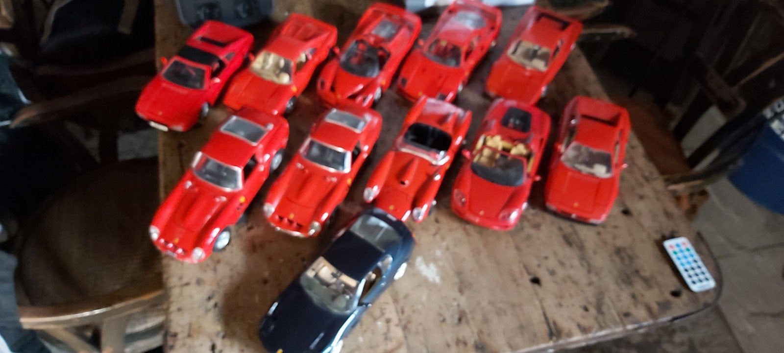 verzameling Ferrari's, Ophalen of Verzenden, Zo goed als nieuw, Auto, Bburago