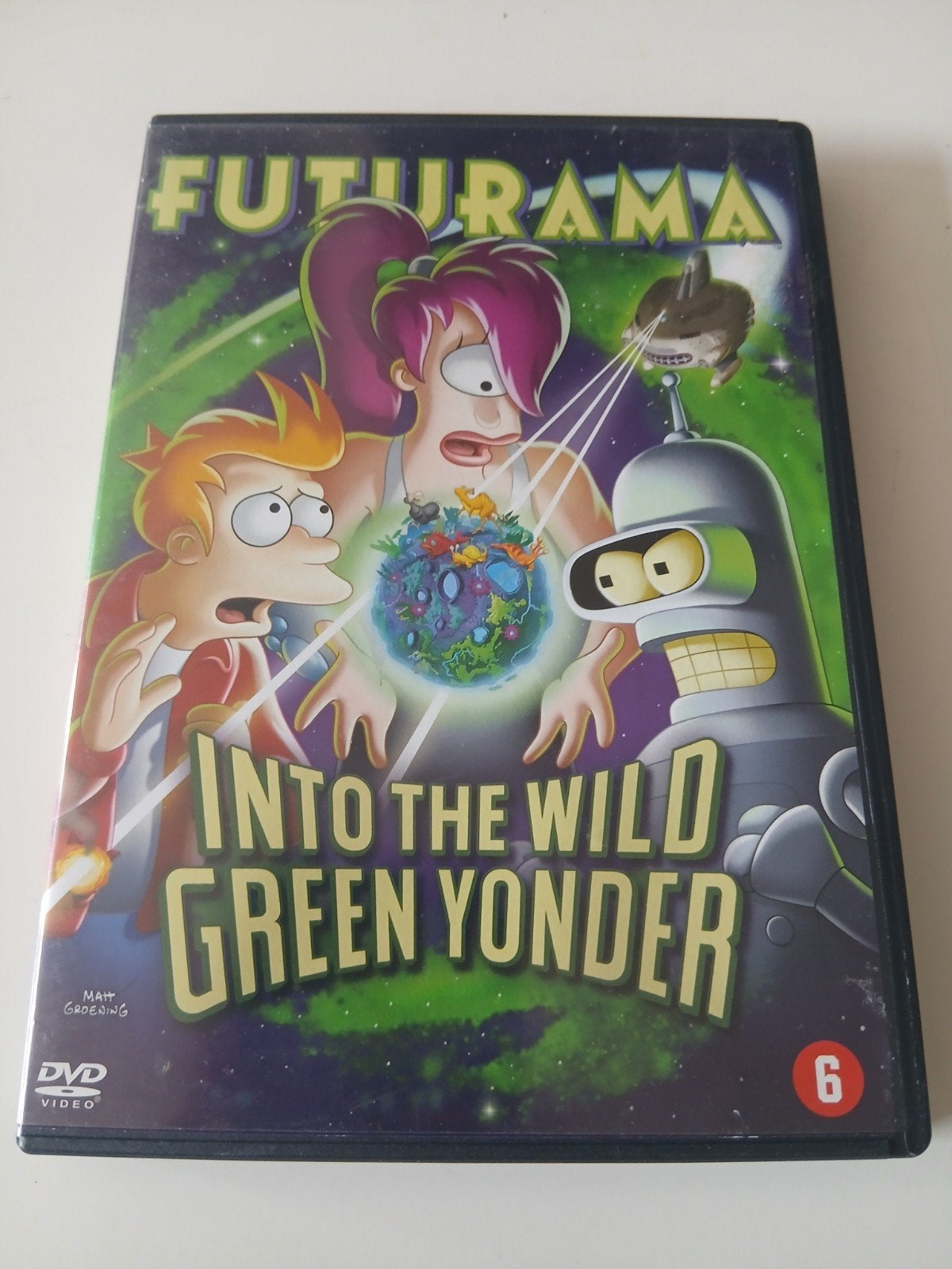 Futurama Into the Wild Green Yonder - DVD, Vanaf 12 jaar, Ophalen of Verzenden, Zo goed als nieuw, Amerikaans