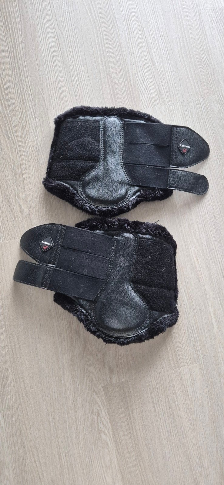 Lemieux beenbeschermers zwart full, Lemieux, Ophalen of Verzenden, Zo goed als nieuw, Full