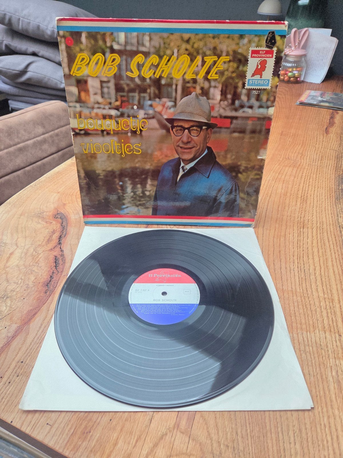 Bob Scholte - Bouquettje Viooltjes LP (Gebruikt), LP, Gebruikt, Ophalen of Verzenden, Levenslied of Smartlap