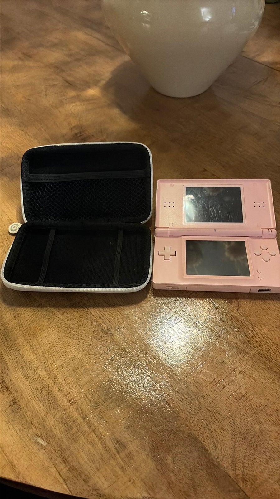 Nintendo ds lite, Ophalen of Verzenden, Zo goed als nieuw, Roze, DS Lite