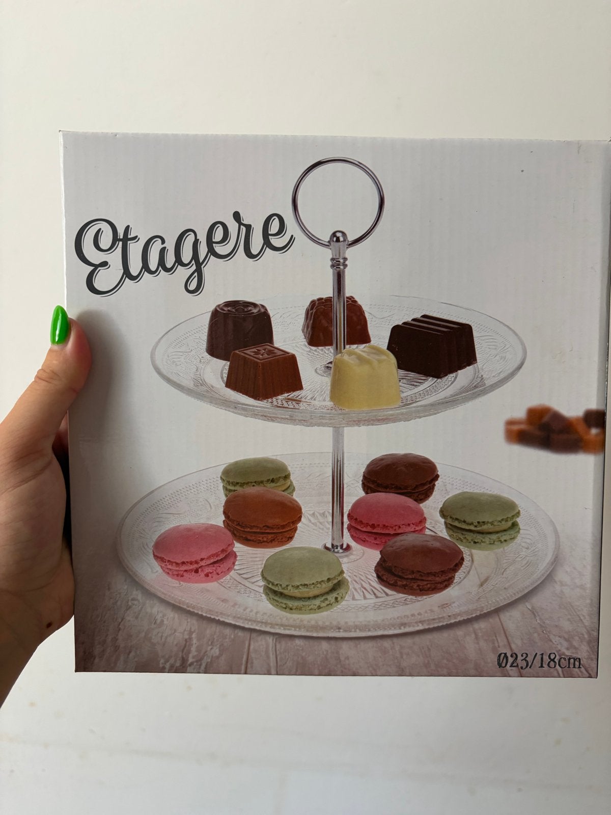 Nieuwe 2-laags etagere, Ophalen, Nieuw