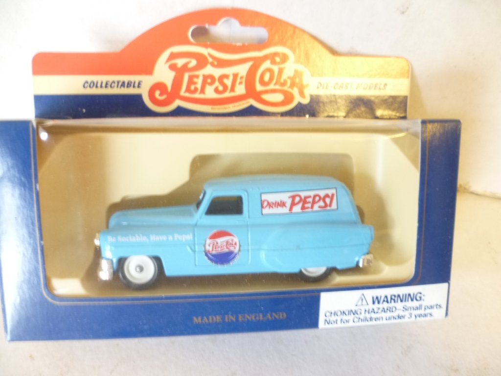Lledo Pontiac 1953 Pepsi Cola Delivery Van 8,5cm modelauto, Ophalen of Verzenden, Nieuw, Auto
