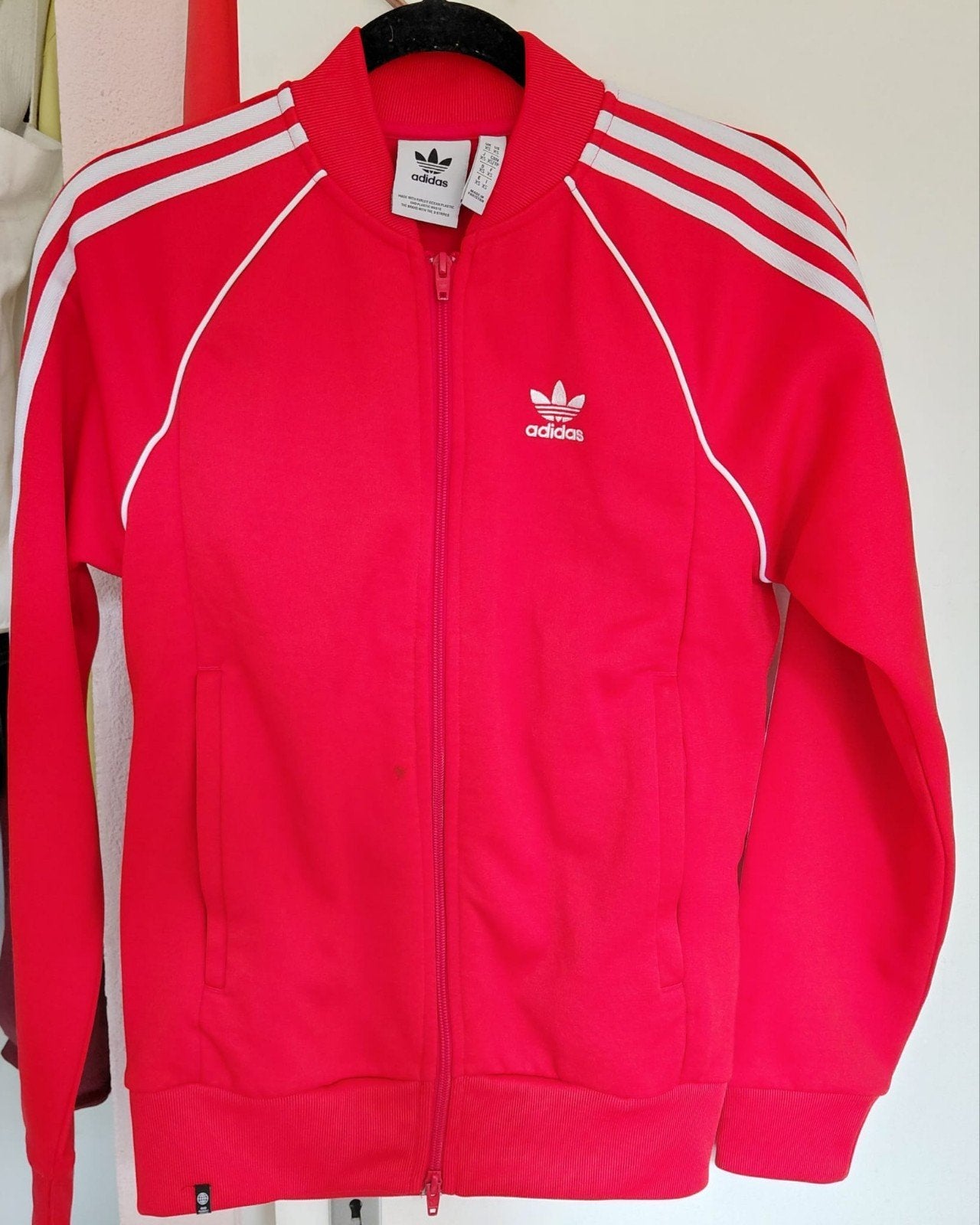 Adidas trainingspak rood - maat XS, Adidas, Ophalen of Verzenden, Maat 34 (XS) of kleiner, Rood