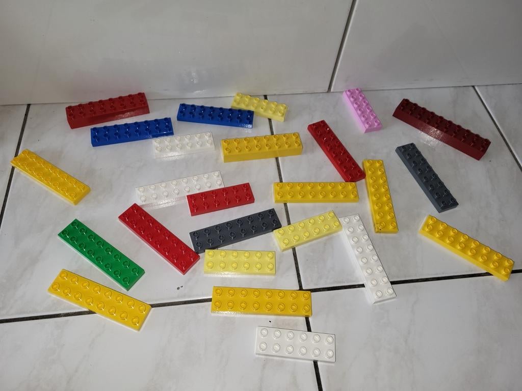 Duplo set met 25 grote stenen, Gebruikt, Ophalen of Verzenden, Duplo, Duplo
