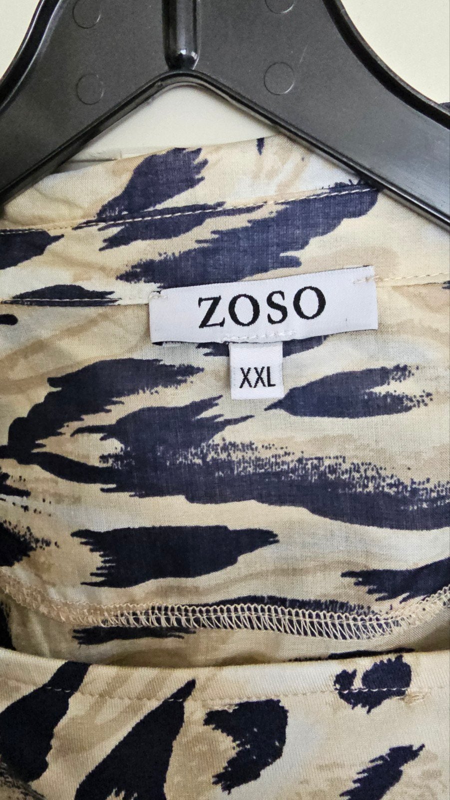 ZOSO Blouse met bijpassend shirt.  - maat xxl-xl, ZOSO, Meerkleurig, Maat 46/48 (XL) of groter, Ophalen of Verzenden