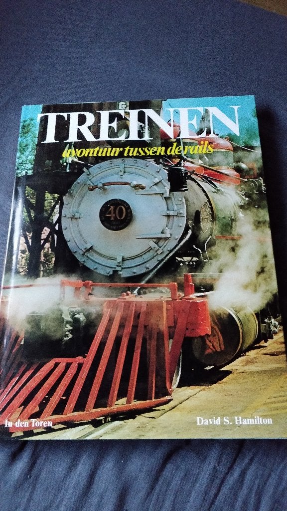 Boek Treinen avontuur tussen de rails, Verzamelen, Ophalen of Verzenden, Zo goed als nieuw, Trein, Boek of Tijdschrift