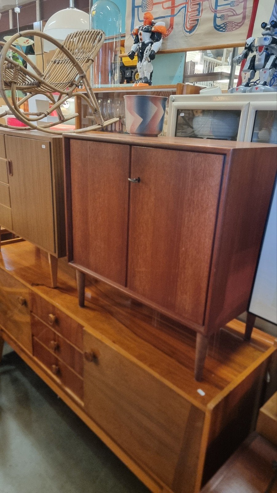 vintage dressoir jaren teak, Ophalen of Verzenden