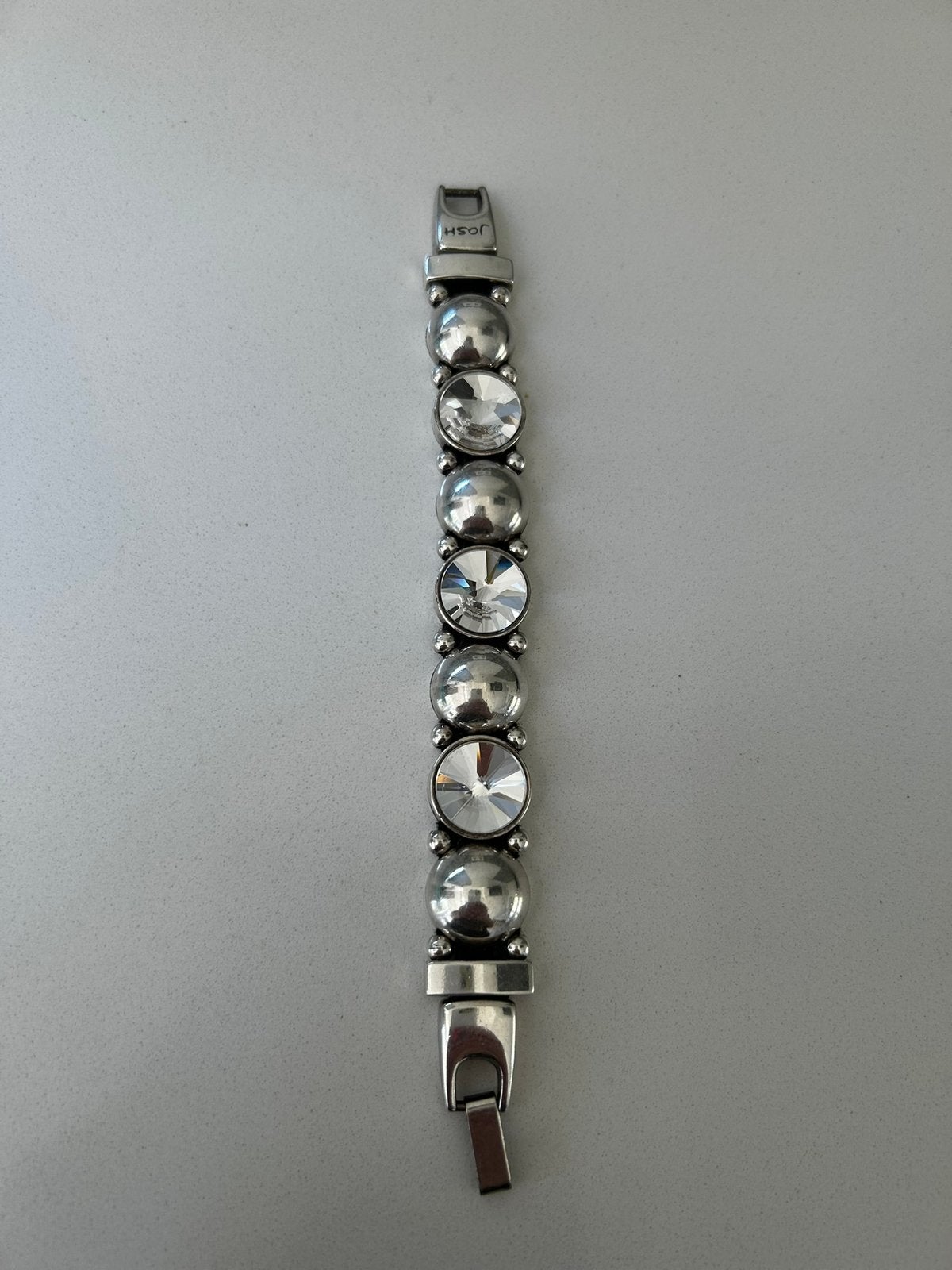 Josh armband, Ophalen, Zo goed als nieuw, Zilver