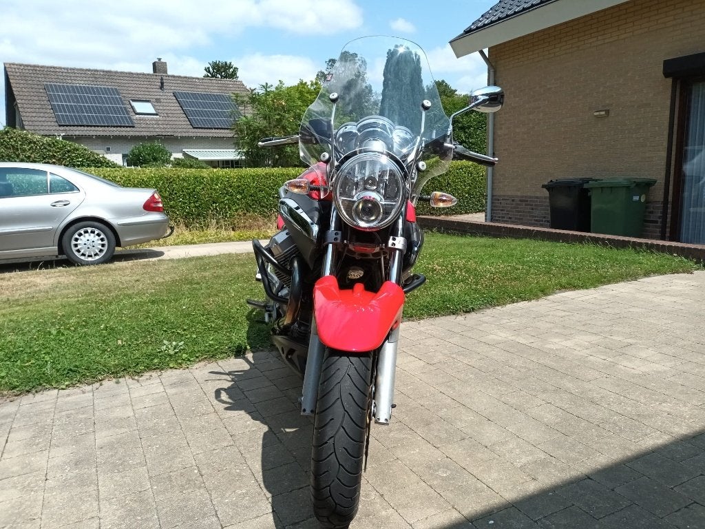 Moto Guzzi Breva 850 - Eerste eigenaar, veel extra's!, Motoren, Motoren | Moto Guzzi, 2 cilinders, Motorrijbewijs A, Gebruikt