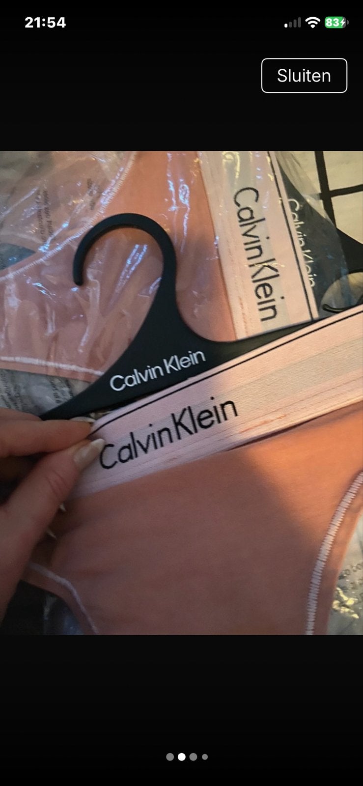 Calvin Klein String - Nieuw met kaartjes, Ophalen of Verzenden, Overige kleuren, String