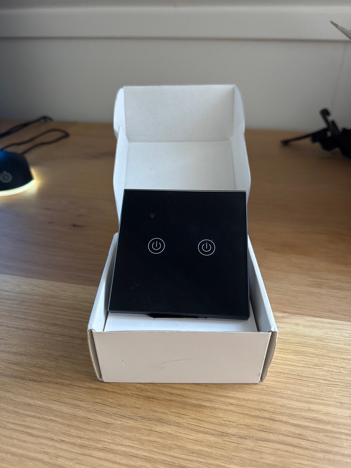 Zigbee Smart Touch Schakelaar DS-111 - Zwart, Ophalen of Verzenden, Nieuw, Overige merken, Schakelaar