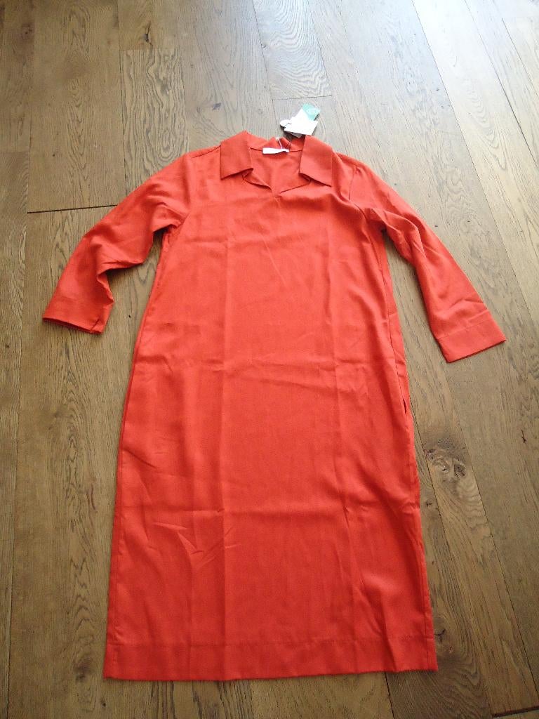 Nieuw rood La Salle jurkje maat 38, Maat 38/40 (M), Nieuw, Ophalen of Verzenden, Knielengte