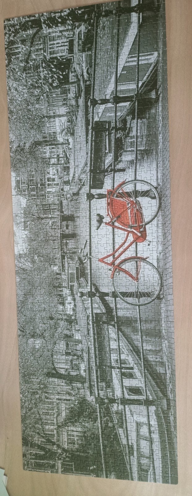 Clementoni Panorama Puzzel Amsterdam 1000 stukjes, Ophalen of Verzenden, 500 t/m 1500 stukjes, Zo goed als nieuw, Legpuzzel