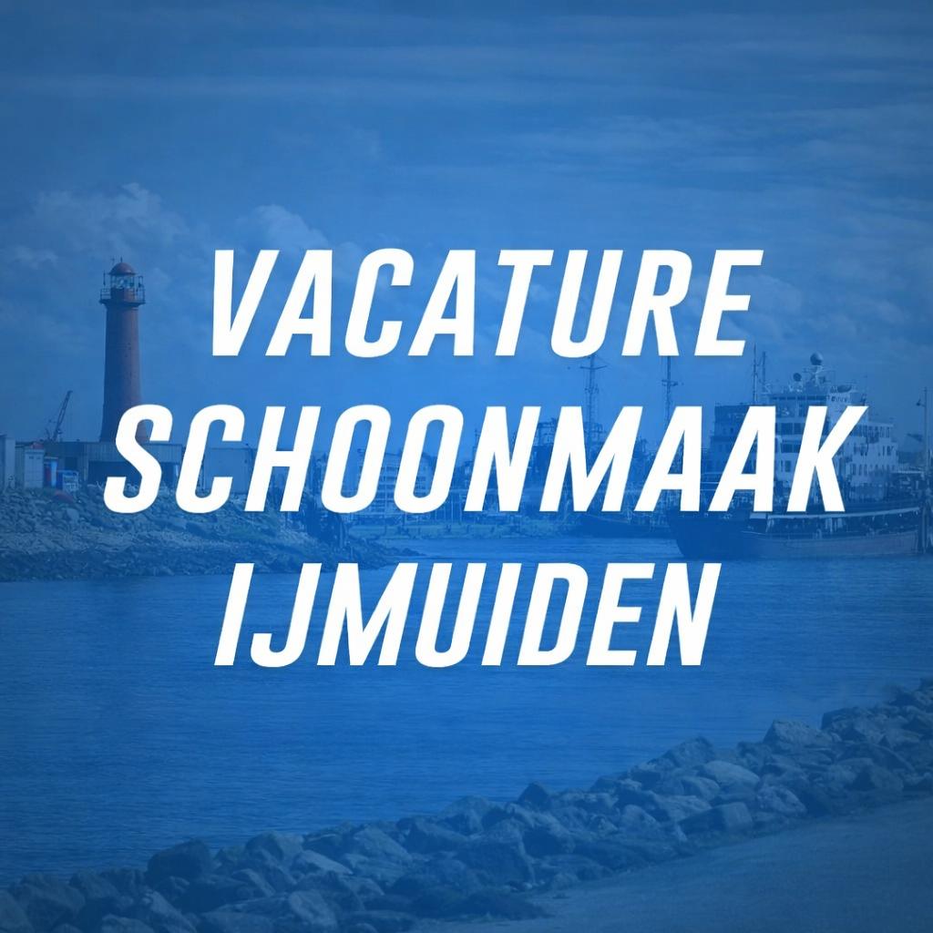 Vacature Schoonmaakmedewerker – IJmuiden, Vacatures, Vacatures | Schoonmaak en Facilitaire diensten, 33 - 40 uur, Starter, Overige vormen