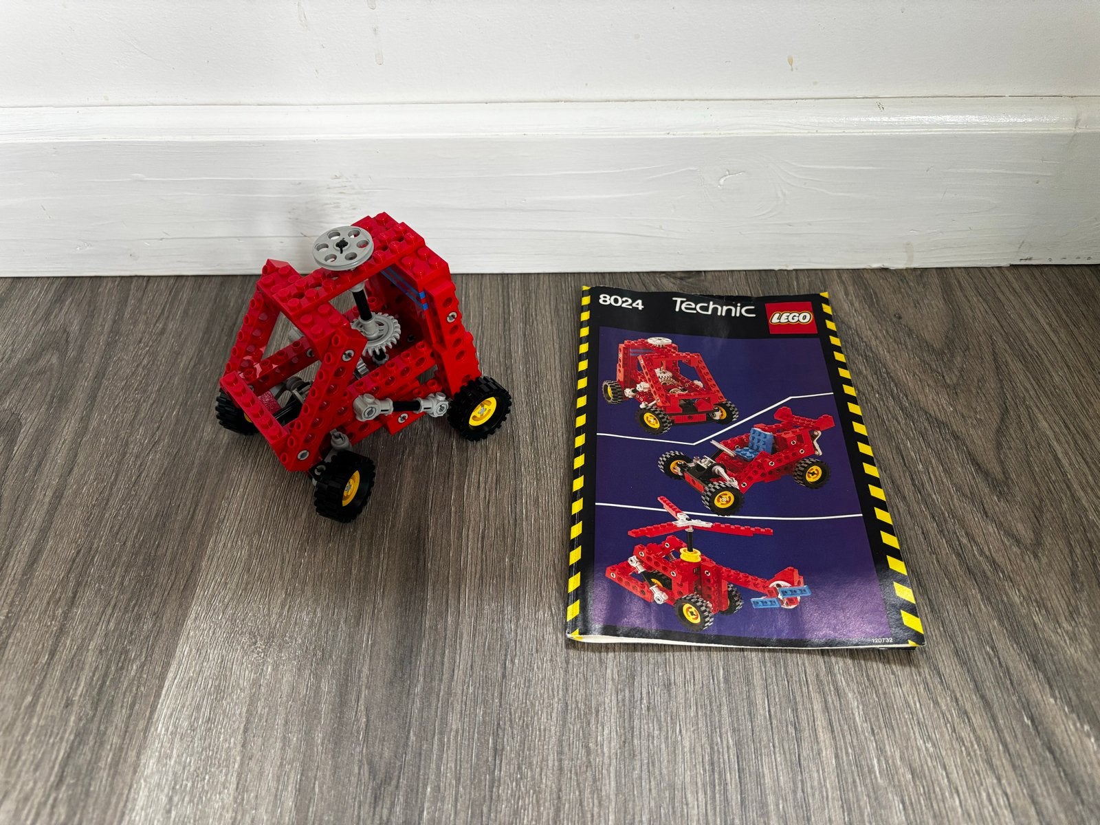 Lego Technic 8024 universal set, Gebruikt, Lego, Ophalen of Verzenden, Complete set