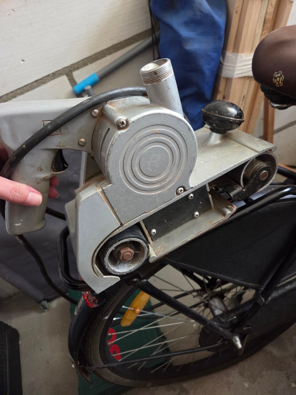 SKIL Model 400H Bandschuurmachine - Vintage en Krachtig, Ophalen