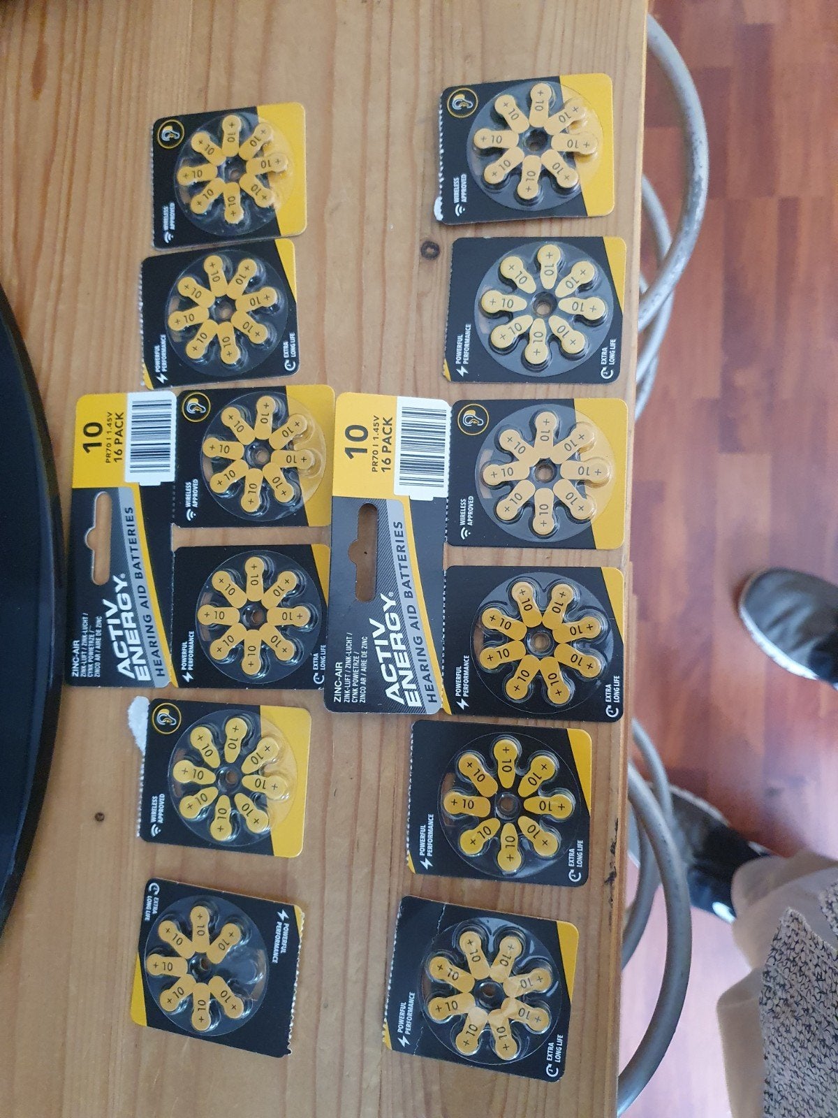 Activ Energy Hoortoestelbatterijen Type 10 (16-pack), Ophalen, Nieuw