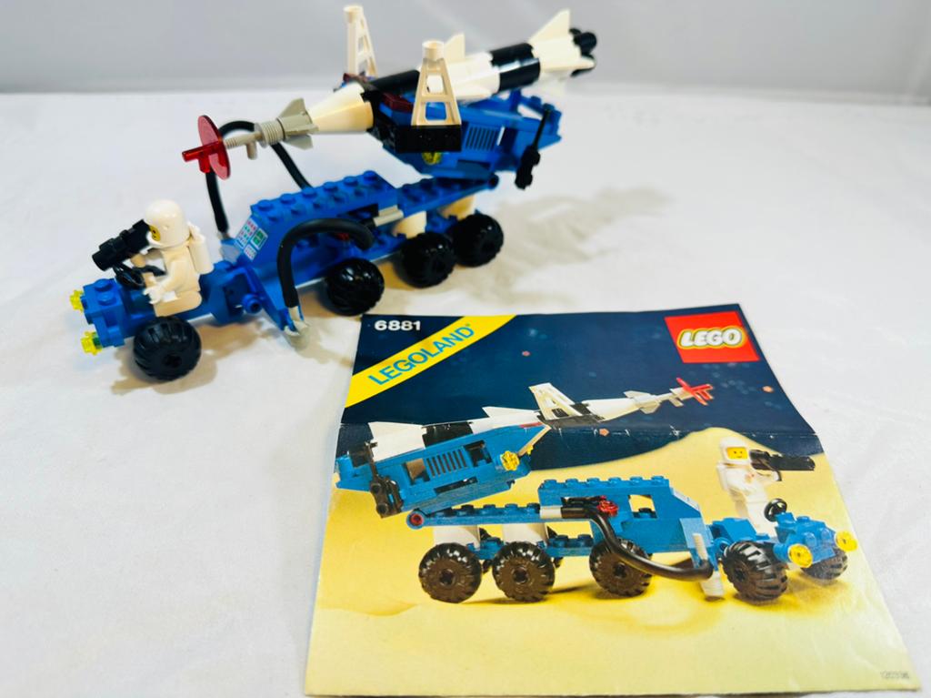 Lego 6881 Lunar Rocket Launcher, Compleet, Gebruikt, Lego, Ophalen of Verzenden