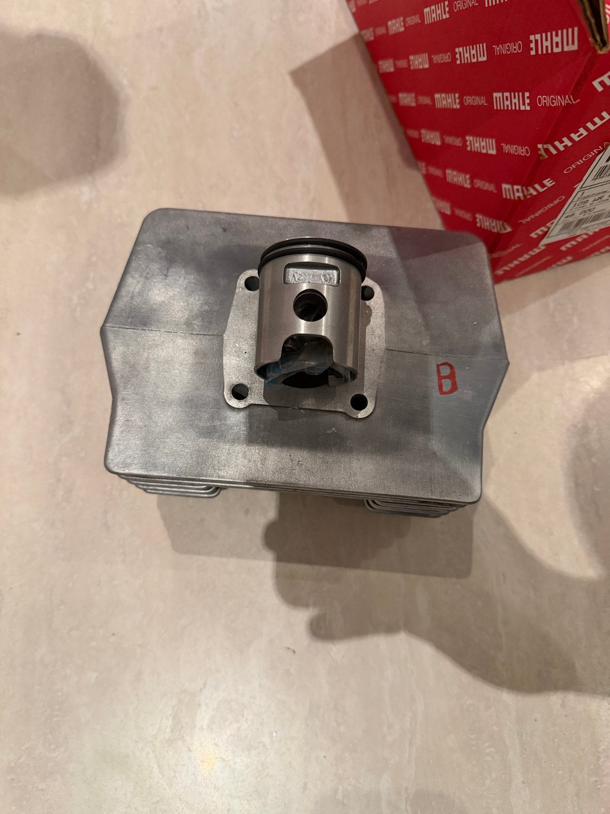 Mahle Cilinder met Zuiger Sachs SW 80 Hercules Ultra 80 NOS, Ophalen of Verzenden, Nieuw, Cilinder