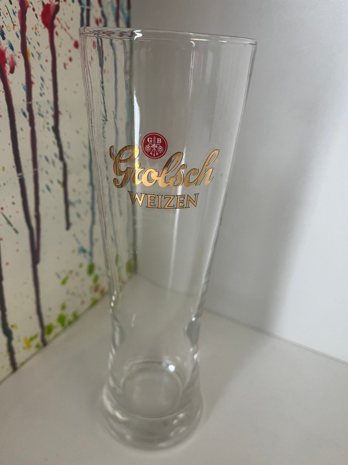 Grolsch Weizen bierglazen set van 6 glazen, Ophalen of Verzenden, Nieuw, Glas of Glazen, Grolsch