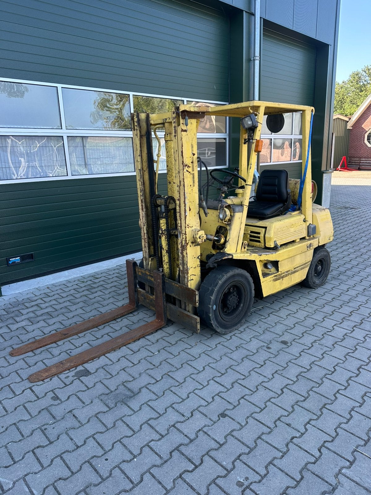 Toyota 42-3fg25 gas heftruck, Zakelijke goederen, Machines en Bouw | Heftrucks en Intern transport, Heftruck, LPG, 1000 tot 2000 kg