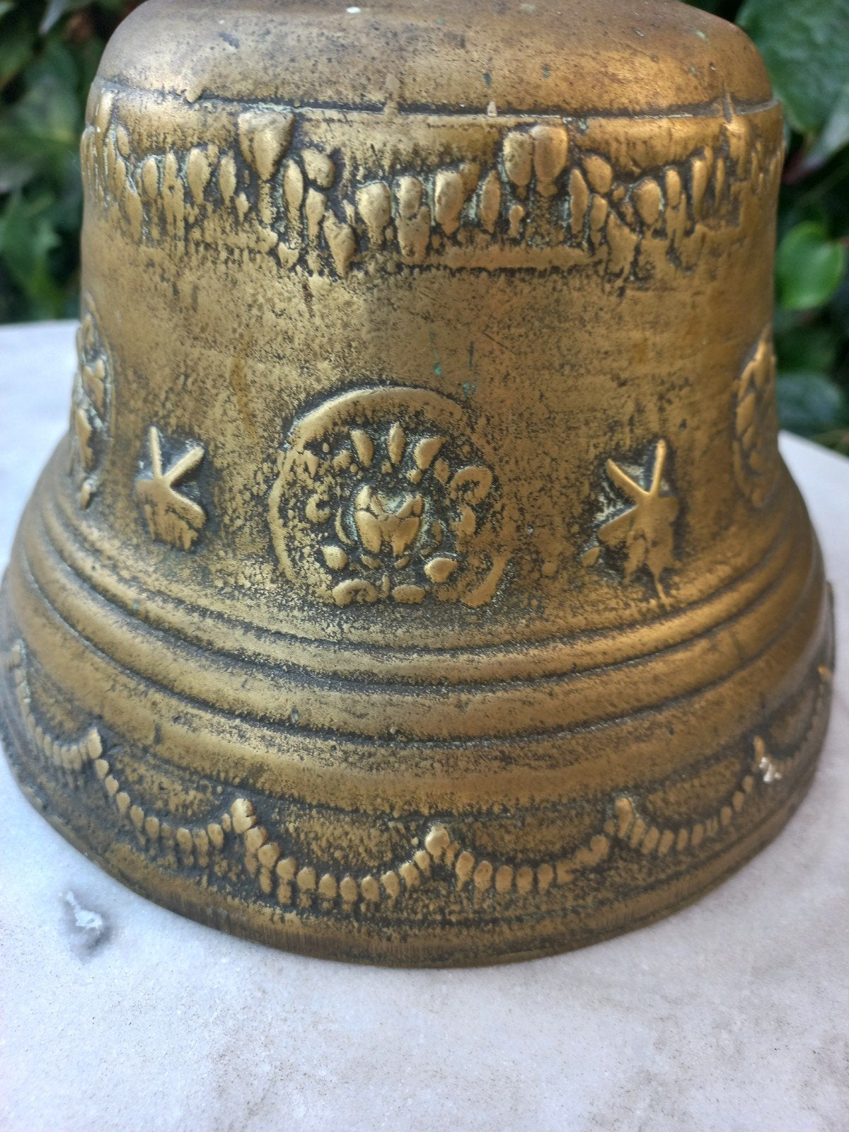 Antieke messing scheepsklok van zware kwaliteit, ca. 20 cm, Ophalen of Verzenden