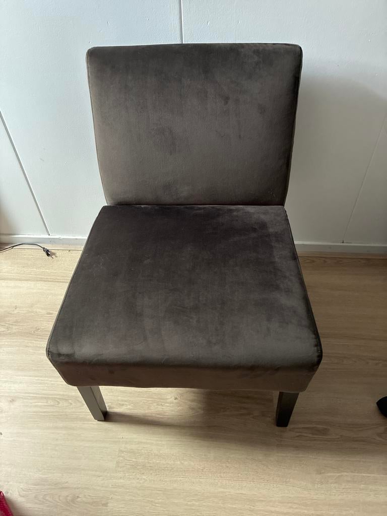 Grote lounge stoel - weinig gebruikt, Ophalen, Bruin, Zo goed als nieuw, Eén