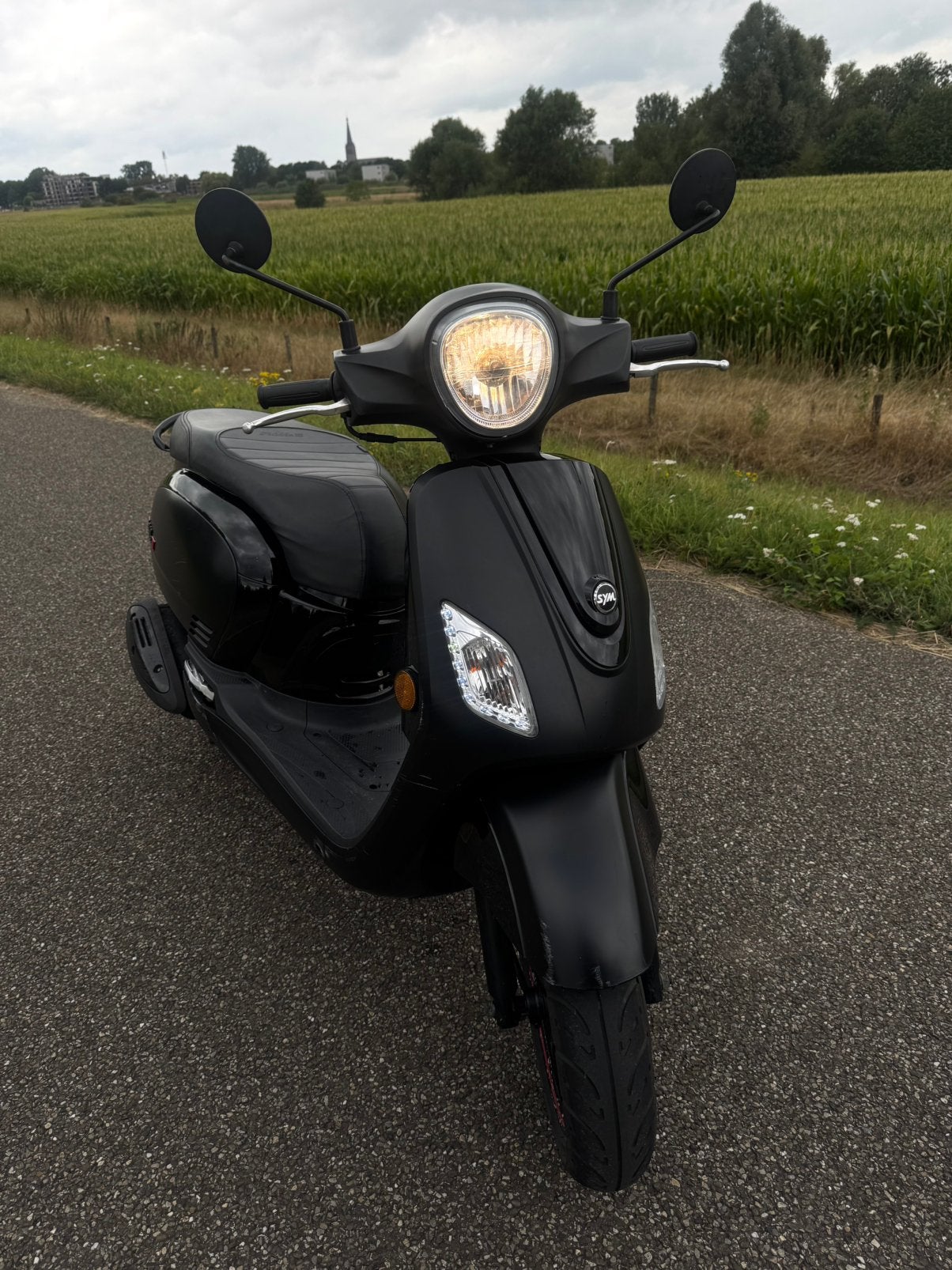 Sym Fiddle 3 Sport, euro 4 (Lage kilometers!), Ophalen, Maximaal 45 km/u, Zo goed als nieuw, Benzine
