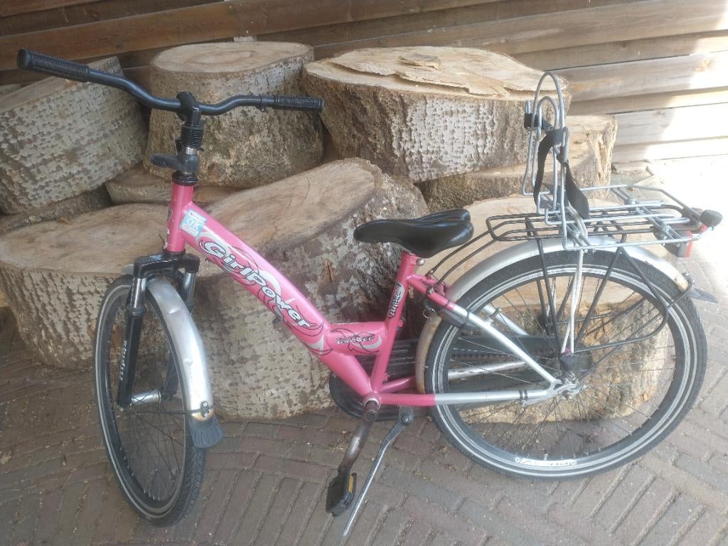 Kinderfiets, Fietsen en Brommers, Fietsen | Kinderfietsjes, Ophalen, Gebruikt, 20 inch of meer, Overige merken