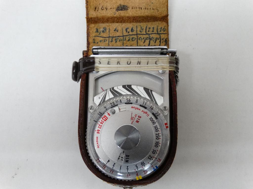 Vintage Sekonic L8 lichtmeter, Ophalen of Verzenden, Overige typen