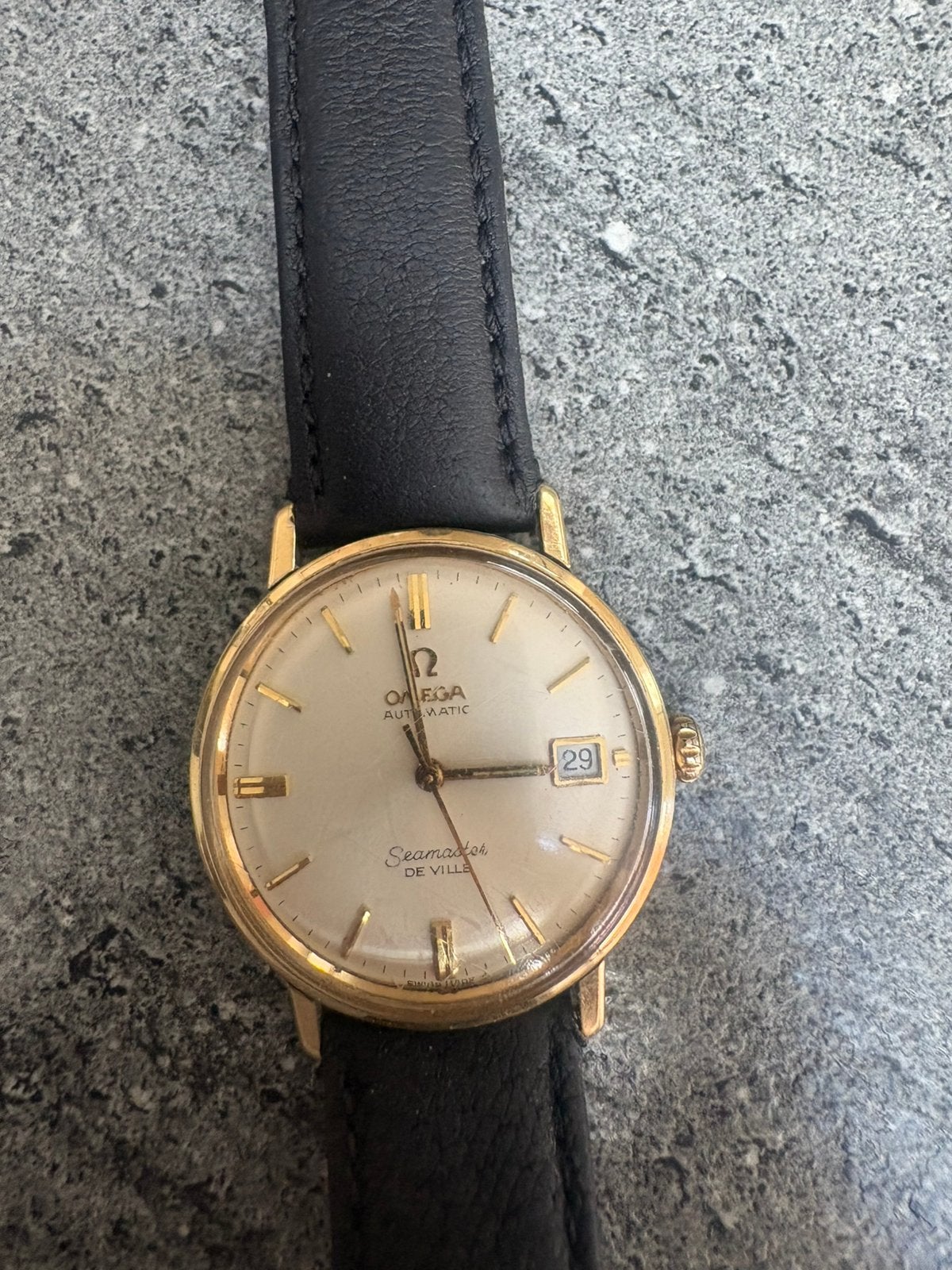 Omega seamaster deville automatic, Ophalen of Verzenden, Staal, Omega, 1960 of later
