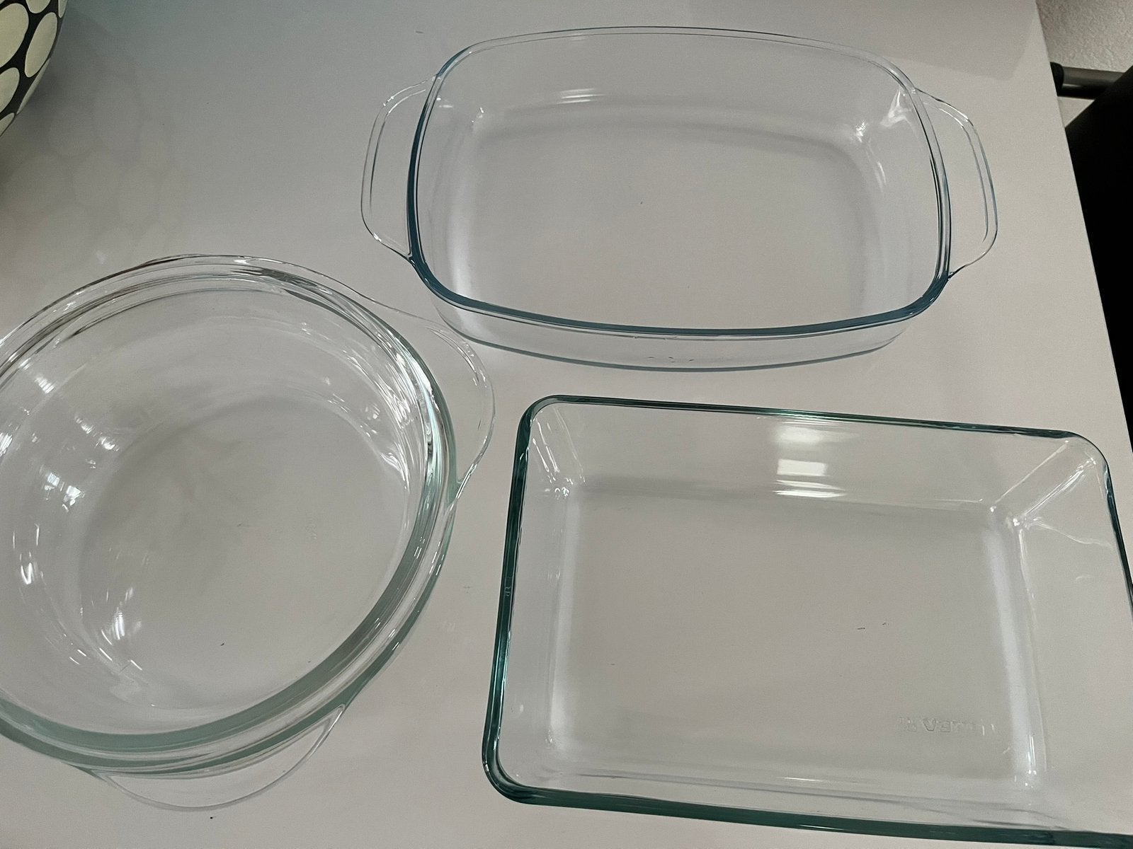 3x ovenschaal nieuw, Ophalen, Zo goed als nieuw, Overige materialen, Overige typen