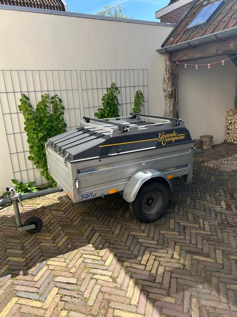 Saris Grande Campioni Bagagewagen, Ophalen, Gebruikt