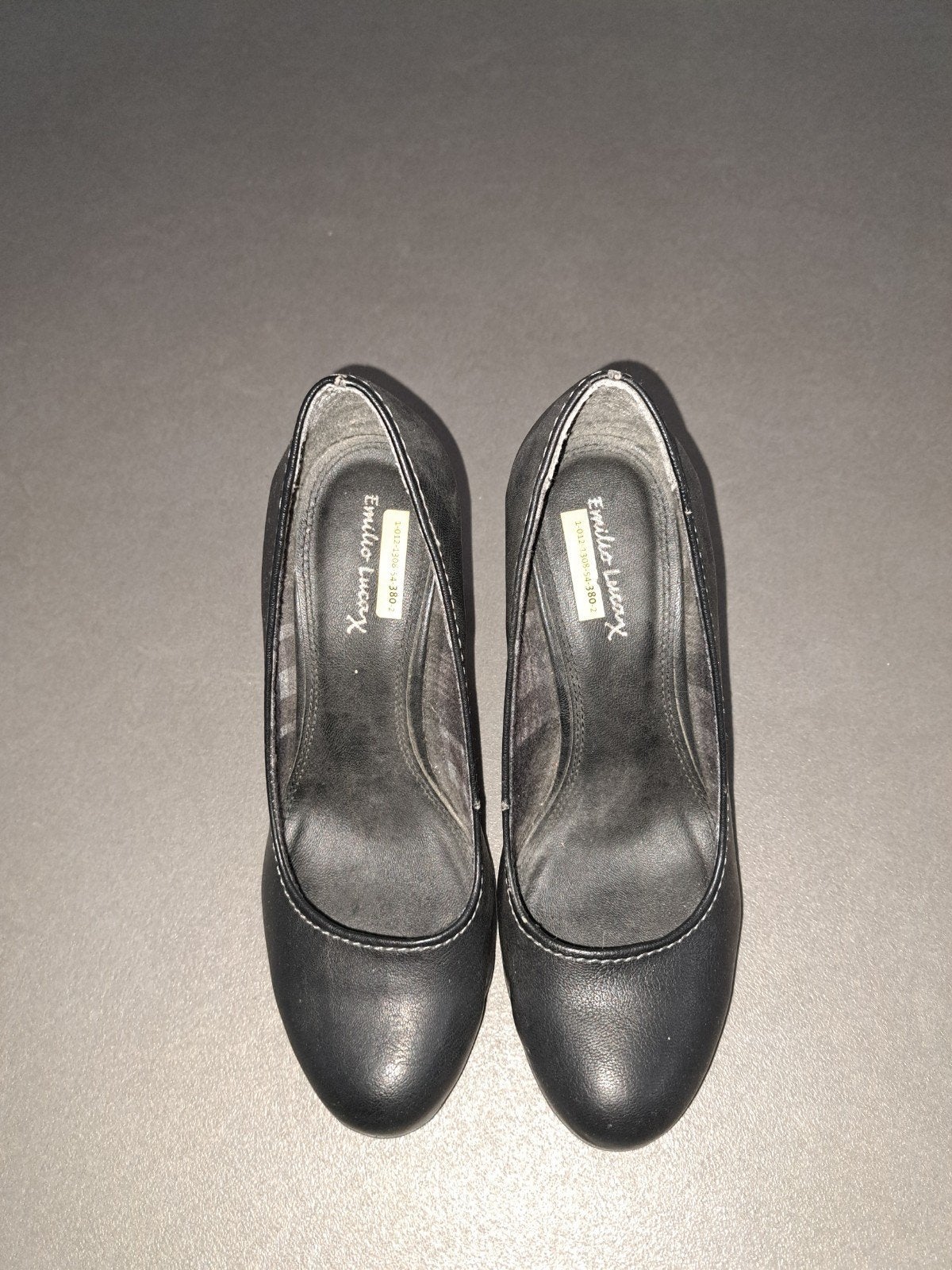 Zwarte pumps met hak - Emilio Lucaxy, Zwart, Emilio lucax, Ophalen of Verzenden, Schoenen met hoge hakken